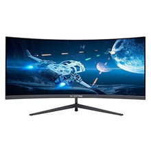Load image into Gallery viewer, Sceptre 30-inch Curved Gaming Monitor 21:9 2560x1080 Ultra Wide Ultra Slim HDMI DisplayPort up to 200Hz Build-in Speakers, Metal Black (C305B-200UN1)
