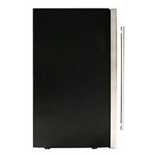 Load image into Gallery viewer, Whynter BR-130SB Beverage Refrigerator with Internal Fan, Black/Stainless Steel

