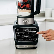 Load image into Gallery viewer, Ninja Foodi Cold &amp; Hot Cook Hot Soups, Sauces and Dips Blender with 1400 Peak Watts to Crush Frozen Drinks &amp; Smoothies Nonstick Glass Pitcher (HB152), 64 oz, Black
