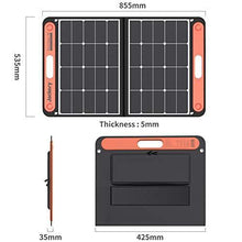 Load image into Gallery viewer, Jackery SolarSaga 60W Solar Panel for Explorer 160/240/500 as Portable Solar Generator, Portable Foldable Solar Charger for Summer Camping Van RV(Can't Charge Explorer 440/ PowerPro)
