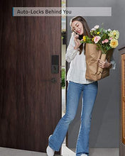 Load image into Gallery viewer, eufy Security Keyless Entry Door Lock, App Control, Bluetooth Electronic Deadbolt, BHMA Certified, IPX3 Weatherproof Protection, Compatible with Wi-Fi Bridge (Sold Separately)

