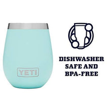 Load image into Gallery viewer, YETI Rambler 10 oz Stainless Steel Vacuum Insulated Wine Tumbler, 2 Pack, Seafoam
