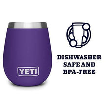 Load image into Gallery viewer, YETI Rambler 10 oz Wine Tumbler, Vacuum Insulated, Stainless Steel, 2 Pack, Peak Purple
