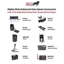 Load image into Gallery viewer, Mighty Mule MM571W Heavy Duty Smart Gate Opener, Single, Black

