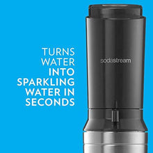 Load image into Gallery viewer, SodaStream Aqua Fizz Sparkling Water Machine (Black) with Co2 &amp; Glass Carafes
