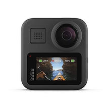 Load image into Gallery viewer, GoPro MAX Waterproof 360 + Traditional Camera with Touch Screen Spherical 5.6K30 HD Video 16.6MP 360 Photos 1080p Live Streaming Stabilization (Renewed)
