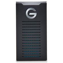 Load image into Gallery viewer, G-Technology 500GB G-DRIVE mobile SSD Durable Portable External Storage - USB-C (USB 3.1), Up to 560 MB/s - 0G06052-1, black
