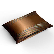Load image into Gallery viewer, Pink Sky Cute Duvet Cover Set Kids Bedding Set for Girls Boys,Copper Metal Mesh Texture Pattern Women Men Comforter Cover Sets,Include 1 Comforter Cover with 2 Pillow Cases King
