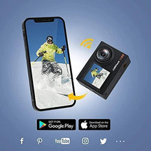 Load image into Gallery viewer, Campark Action Camera 4K 20MP Dual Screen EIS WiFi 40M Waterproof Underwater Vlogging Camera Men Gifts with Accessories Kit Compatible with Gopro Hero Camera
