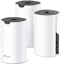 Load image into Gallery viewer, TP-Link Deco Mesh WiFi System (Deco S4) – Up to 5,500 Sq.ft. Coverage, Replaces WiFi Router and Extender, Gigabit Ports, Works with Alexa, 3-pack
