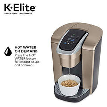 Load image into Gallery viewer, Keurig K-Elite Coffee Maker, Single Serve K-Cup Pod Coffee Brewer, With Iced Coffee Capability, Brushed Gold
