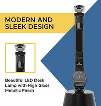 Load image into Gallery viewer, LumiCharge T2W Wireless Charging Bluetooth Speaker Adjustable Desk Lamp with LCD Display | 2 Pack
