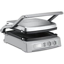 Load image into Gallery viewer, Cuisinart GR-150P1 GR-150 Griddler Deluxe, Brushed Stainless
