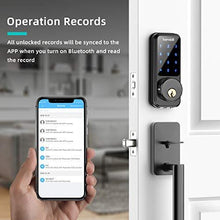 Load image into Gallery viewer, [2021 Newest] Smart Door Lock with Keypad, Keyless Entry Home with Your Smartphone, Bluetooth Digital Smart Deadbolt Door Lock Works with APP Control, Code and eKey, Auto Lock for Home Hotel Apartment
