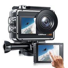 Load image into Gallery viewer, Campark Action Camera 4K 20MP Dual Screen EIS WiFi 40M Waterproof Underwater Vlogging Camera Men Gifts with Accessories Kit Compatible with Gopro Hero Camera
