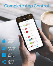 Load image into Gallery viewer, ULTRALOQ Smart Lock U-Bolt Pro + Bridge WiFi Adaptor, 6-in-1 Keyless Entry Door Lock with WiFi, Bluetooth, Biometric Fingerprint and Keypad, Smart Door Lock Front Door, Deadbolt Lock Edition
