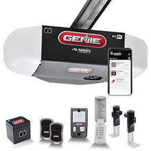 Load image into Gallery viewer, Genie StealthDrive Connect Model 7155-TKV Smartphone-Controlled Ultra-Quiet Strong Belt Drive Garage Door Opener, Wi-Fi &amp; Battery, Backup - Works with Amazon Alexa &amp; Google Assistant
