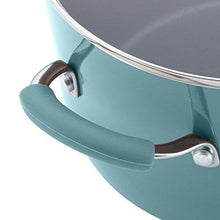 Load image into Gallery viewer, Rachael Ray Cucina Nonstick Cookware Pots and Pans Set, 12 Piece, Agave Blue
