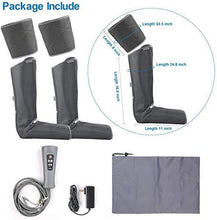 Load image into Gallery viewer, RENPHO Leg Massager with Heat, Compression Calf Thigh Foot Massage, Adjustable Wraps Design for Most Size, with 6 Modes 3 Intensities, Gifts for Mom Dad Elder to Relax Leg Muscle
