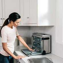 Load image into Gallery viewer, Ninja Foodi Digital Fry, Convection Oven, Toaster, Air Fryer, Flip-Away for Storage, with XL Capacity, and a Stainless Steel Finish (Renewed)
