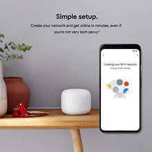 Load image into Gallery viewer, Google Nest Wifi -  AC2200 - Mesh WiFi System -  Wifi Router - 2200 Sq Ft Coverage - 1 pack
