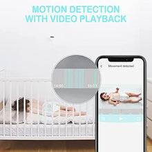 Load image into Gallery viewer, Sense-U Video Baby Monitor Camera with 1080P HD Video -HSA/FSA Approved- 2-Way Talk, Night Vision, Background Audio, Motion Detection &amp; No Monthly Fee (Compatible with Sense-U Baby Breathing Monitor)
