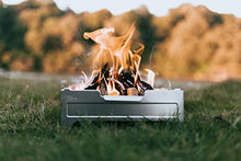 Load image into Gallery viewer, WOLF GRIZZLY Fire Safe; A Portable, Foldable Fire Pit for Outside Cooking and Bonfires
