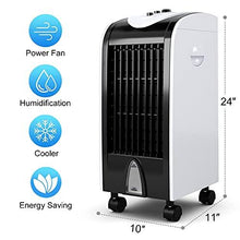 Load image into Gallery viewer, Toolsempire 3-IN-1 Evaporative Air Cooler, 24” Portable Air Cooling Fan,Super Quiet Humidifier Misting Fan for Home Office Bedroom
