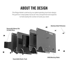 Load image into Gallery viewer, The Ridge Wallet Authentic | Minimalist Metal RFID Blocking Wallet with Cash Strap | Wallet for Men | RFID Minimalist Wallet, Slim Wallet (Gunmetal)
