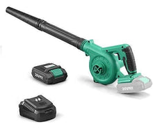 Load image into Gallery viewer, KIMO Cordless Leaf Blower, 2-in-1 Handheld Vacuum/Sweeper, 150 MPH, Variable Speed, w/2.0 Ah Li-ion Battery &amp; Charger, for Blowing Leaf/Snow, Dusting
