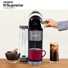 Load image into Gallery viewer, Keurig K-Supreme Coffee Maker, Single Serve K-Cup Pod Coffee Brewer, With MultiStream Technology, 66 Oz Dual-Position Reservoir, and Customizable Settings, Gray
