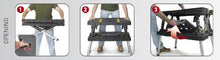 Load image into Gallery viewer, Keter - 197283 Folding Table Work Bench for Miter Saw Stand, Woodworking Tools and Accessories with Included 12 Inch Wood Clamps – Easy Garage Storage Black/Yellow
