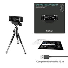 Load image into Gallery viewer, Logitech C922 Pro Stream Webcam 1080P Camera for HD Video Streaming &amp; Recording 720P at 60Fps with Tripod Included
