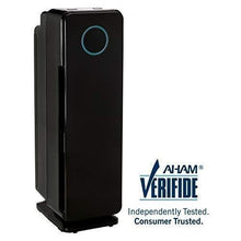 Load image into Gallery viewer, GermGuardian True HEPA Filter Air Purifier, UV Light Sanitizer, Eliminates Germs, Filters Allergies, Pets, Pollen, Smoke, Dust, Mold, Odors, Quiet 22 inch, 5-in-1 Air Purifier for Home, Black
