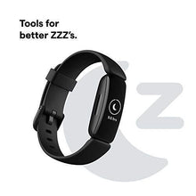 Load image into Gallery viewer, Fitbit Inspire 2 Health &amp; Fitness Tracker with a Free 1-Year Fitbit Premium Trial, 24/7 Heart Rate, Black/Black, One Size (S &amp; L Bands Included)
