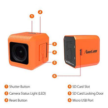 Load image into Gallery viewer, RunCam 5 4K FPV Camera 1080P HD Micro Action Camera EIS Supported 145 Degree FOV for FPV Racing Drone and Sport Video Recording, Orange
