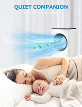 Load image into Gallery viewer, COMFYHOME 2-in-1 Air Cooler, 32" Swamp Cooler w/ Cooling Function, Bladeless Design, 3 Wind Speeds, 4 Modes, 40°Oscillation, 8H Timer, Remote Control Evaporative Air Cooler for Home Office
