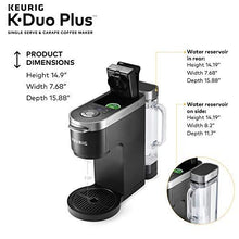 Load image into Gallery viewer, Keurig K-Duo Plus Single Serve Coffee Maker with Ethical Bean Coffee, Lush Medium Dark Roast, 24ct K-Cup Pods
