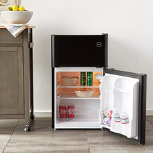 Load image into Gallery viewer, RCA RFR835-Black 3.2 Cubc Foot 2 Door Fridge and Freezer, Black

