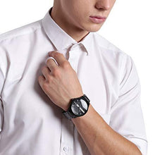 Load image into Gallery viewer, Armani Exchange Men's Hampton Stainless Steel Watch, Color: Black/Black (Model: AX2104)
