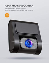 Load image into Gallery viewer, APEMAN 2K &amp;1080P Dual Dash Cam, 2688x1520P max, Support 128GB, Front and Rear Camera for Cars with 3 Inch IPS Screen, Driving Recorder with IR Sensor Night Vision, Motion Detection, Parking Monitor
