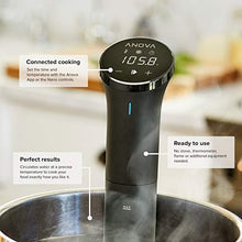 Load image into Gallery viewer, Anova Culinary Sous Vide Precision Cooker Nano | Bluetooth | 750W | Anova App Included
