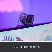 Load image into Gallery viewer, Logitech StreamCam, 1080P HD 60fps Streaming Webcam with USB-C and Built-in Microphone, Graphite
