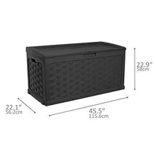 Load image into Gallery viewer, Starplast 49811 Deck Box, 71 Gallon, Black
