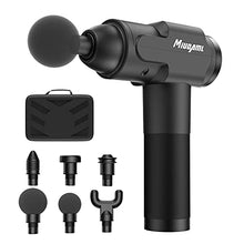Load image into Gallery viewer, Muscle Massage Gun, Quiet Deep Tissue Massage Gun for Athletes Percussion Massager Handheld for Soreness Miudaml U3 Black
