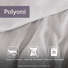 Load image into Gallery viewer, Madison Park Essentials Room in a Bag Faux Silk Comforter Set-Luxe Diamond Tufting All Season Bedding, Matching Curtains, Decorative Pillows, Queen(90"x90"), Taupe

