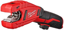 Load image into Gallery viewer, MILWAUKEE'S 2471-20 M12 Cordless Lithium Ion 500 RPM Copper Pipe and Tubing Cutter Adjustable from 3/8" to 1” Diameters (Battery Not Included, Power Tool Only)
