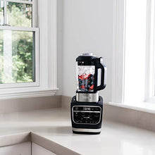 Load image into Gallery viewer, Ninja Foodi Cold &amp; Hot Cook Hot Soups, Sauces and Dips Blender with 1400 Peak Watts to Crush Frozen Drinks &amp; Smoothies Nonstick Glass Pitcher (HB152), 64 oz, Black
