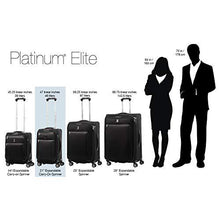 Load image into Gallery viewer, Travelpro Platinum Elite-Softside Expandable Spinner Wheel Luggage, Vintage Grey, Carry-On 21-Inch
