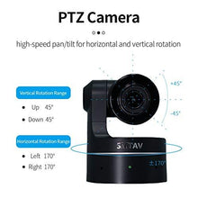 Load image into Gallery viewer, PTZ Camera with USB Outputs,3X Optical Zoom,Live Streaming Camera for Broadcast,Conference,Events,Church and School etc

